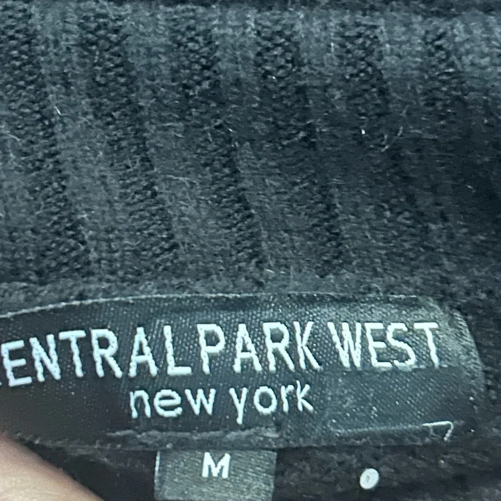 Central Park West Sweater Fringe Sparkle Dots Mock Turtleneck NWOT Size Medium